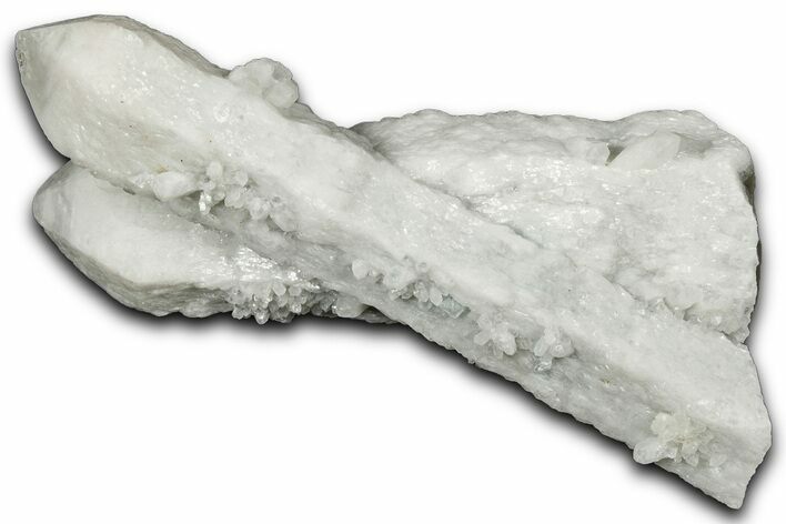 Milky Candle Quartz Crystal Cluster - Inner Mongolia #353616